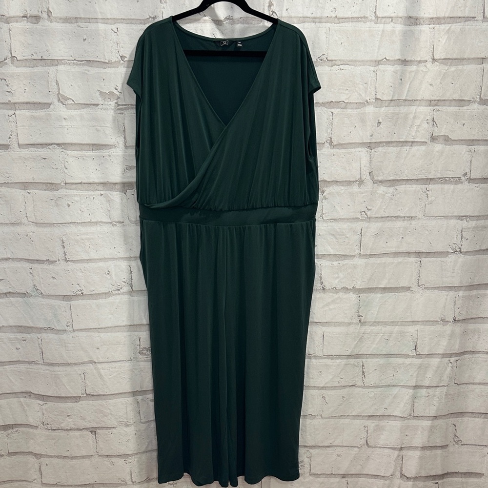 G by Giuliana Deep Green Midi Dress